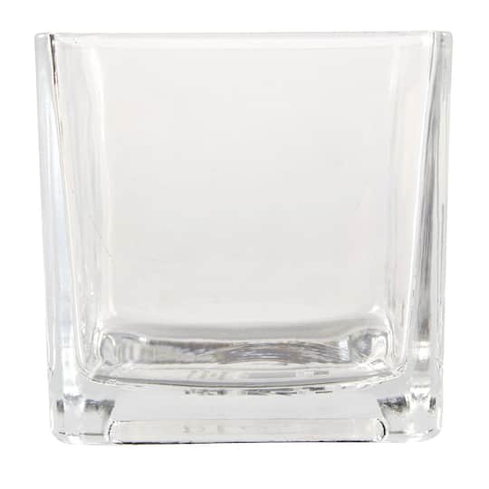 5" Cube Glass Vase by Ashland®